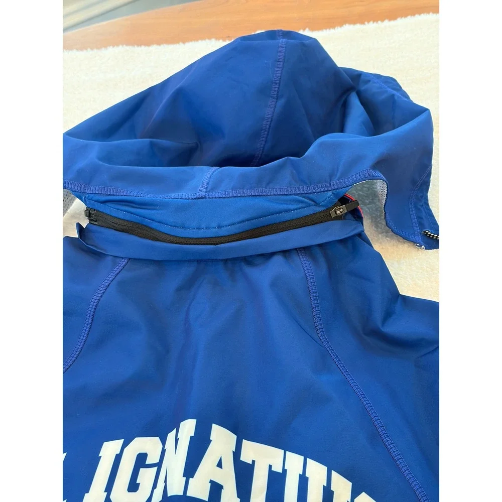 JL Racing LG Anorak St Ignatius Chicago Crew Rowing Jacket Windbreaker College